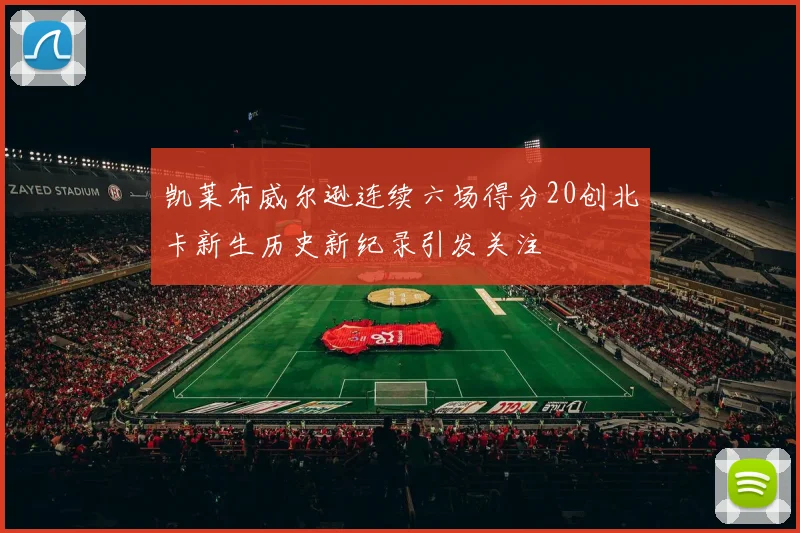 凯莱布威尔逊连续六场得分20创北卡新生历史新纪录引发关注